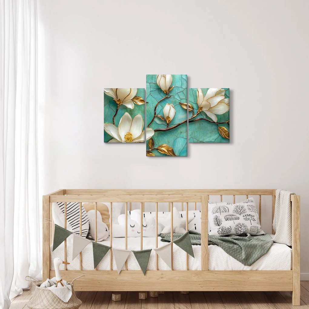 Tablou - Magnolii 3D (90x60 cm)