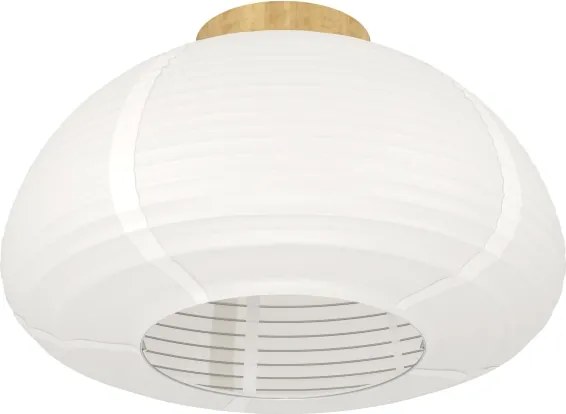 Eglo SUMMERHILL Plafonieră Ø 40 cm, 1x E27 (max. 40 W), 230 V, alb/bej