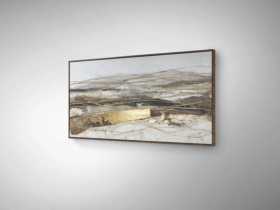 Tablou de perete pictura acrilica Lejanias 73x143cm