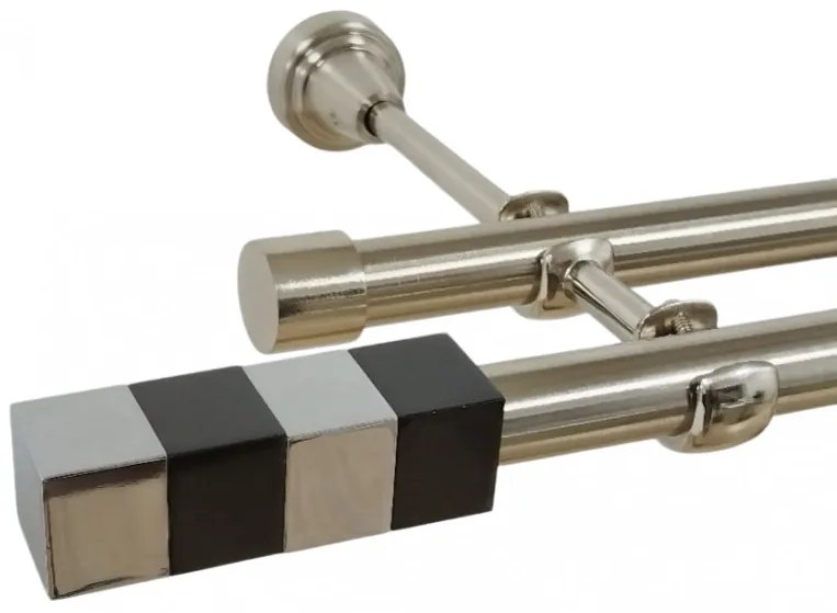 Galerie dubla fara inele magnum 19 mm inox (Alege marime: 200 cm)