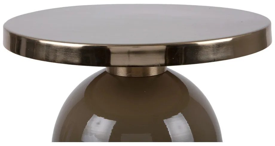 Măsuță auxiliară rotundă din metal ø 46 cm Tess – Leitmotiv