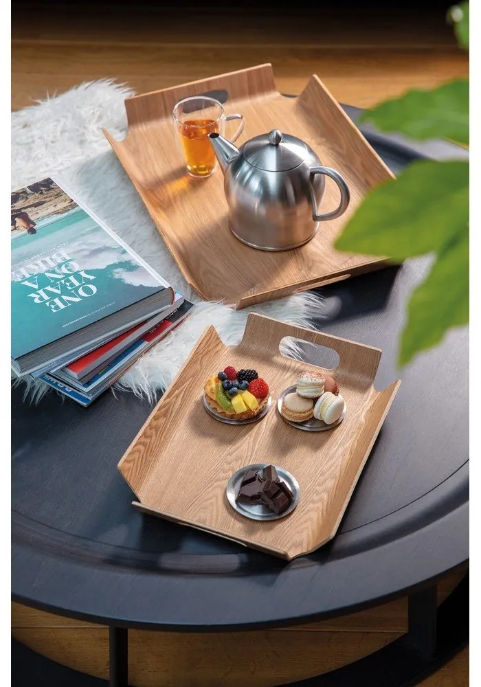 Tavă de servit de servire din bambus 29x40 cm Madera – Bredemeijer