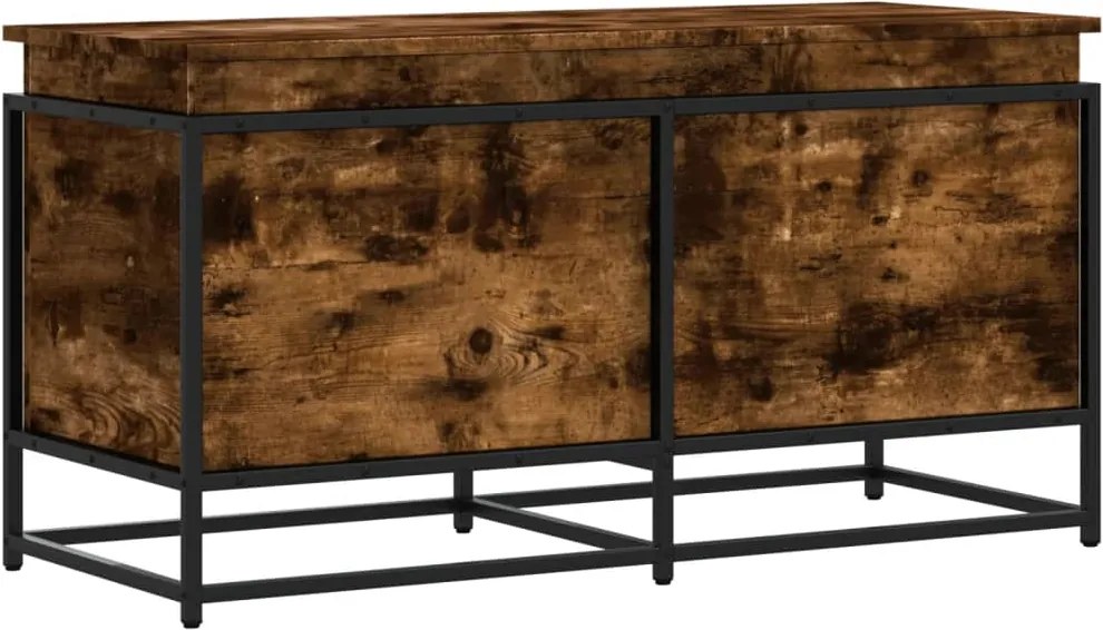 vidaXL Cutie depozitare stejar sonoma 100x40x51,5 cm lemn prelucrat