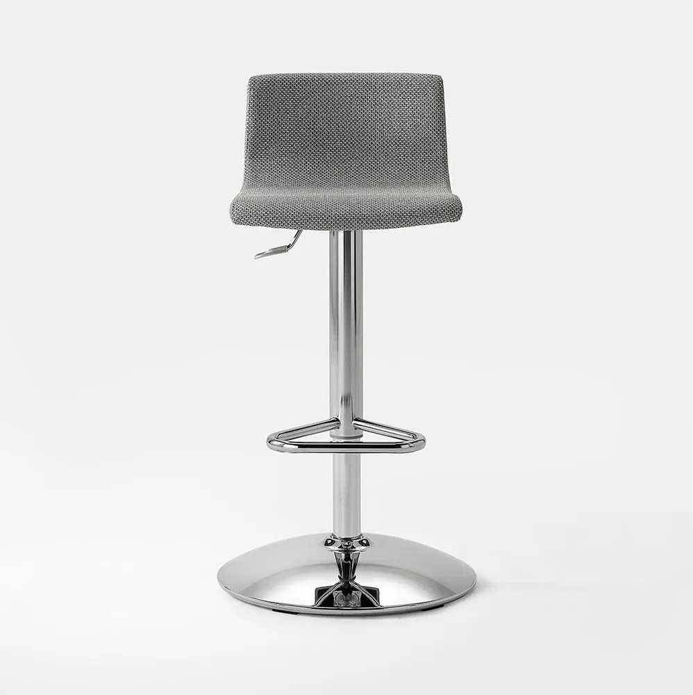 Kimbox lemn masiv Stool – Taburet tapitat