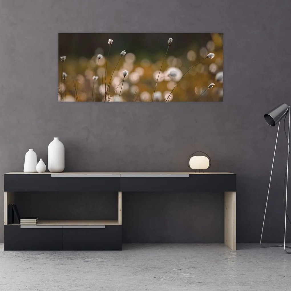 Tablou - Pajiște cu iarbă de cozonac N⁰2 (120x50 cm)