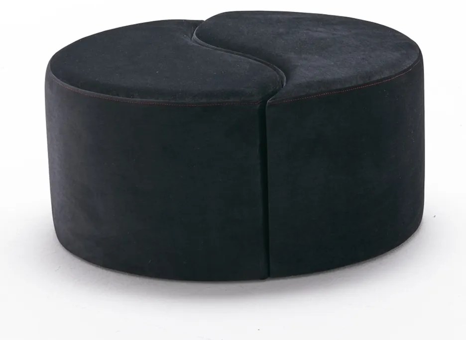 Taburet Alis Pouf negru