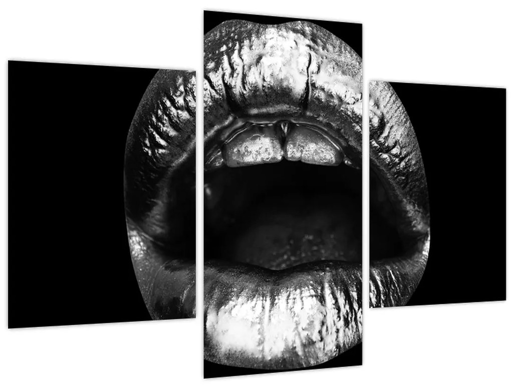 Tablou - Buze lucioase (90x60 cm)