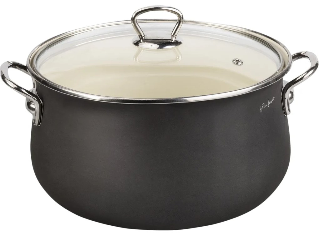 Cratiță emailată Lamart LT1281 Hard 24 cm, 6 l, diam. 24 cm