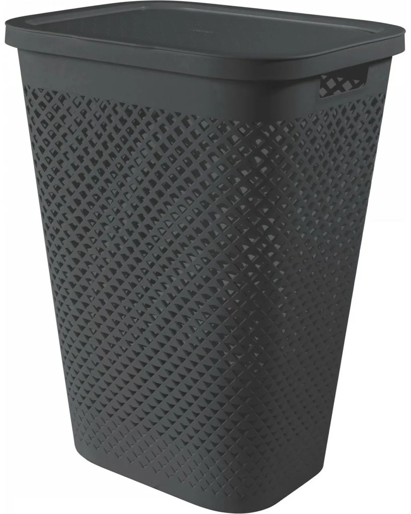 Curver Coș pentru rufe murdare Pure 55 l, antracit