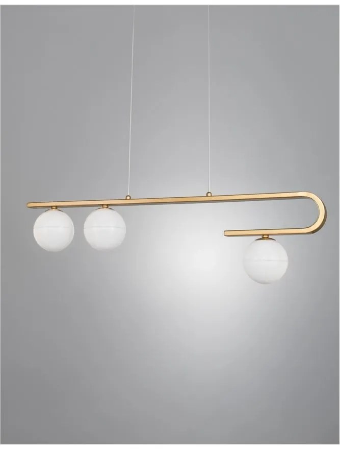 Lustra cu 3 surse de lumina design modern CANTONA NVL-9960615