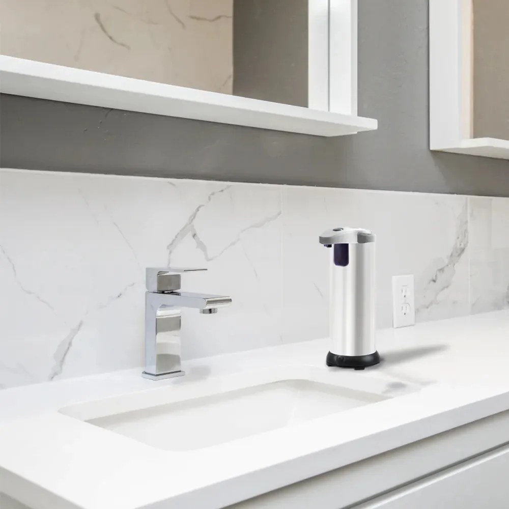 Dozator de săpun senzorial din oțel inoxidabil