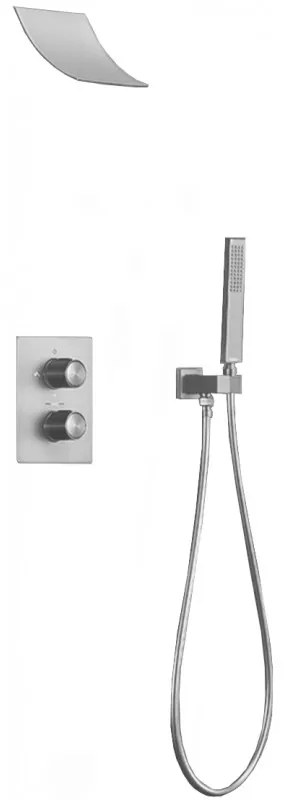 Mexen Salto set de duș încastrat, crom - 7604-02-00