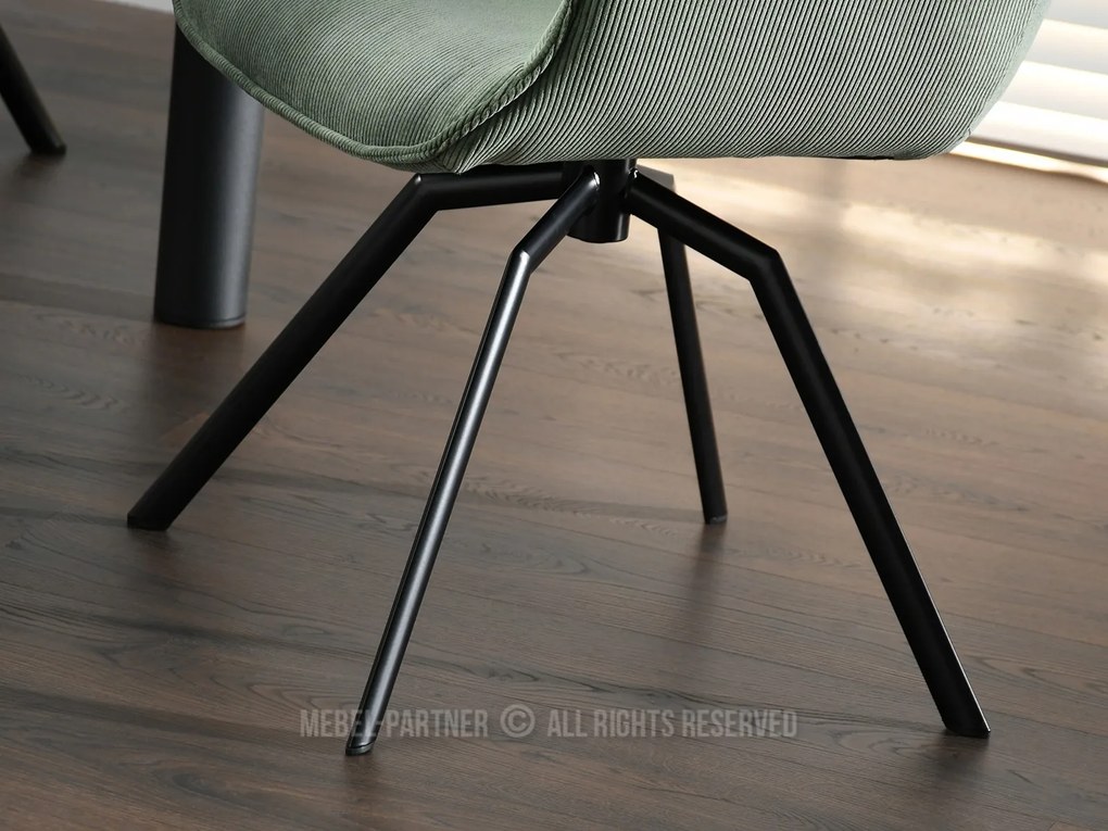 Scaun Liam (verde + negru). Promo -19%. 1111112