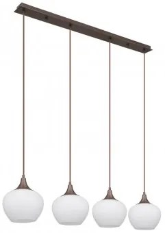 Suspensie moderna 4 becuri E27 Maxy 15548-4HC Globo