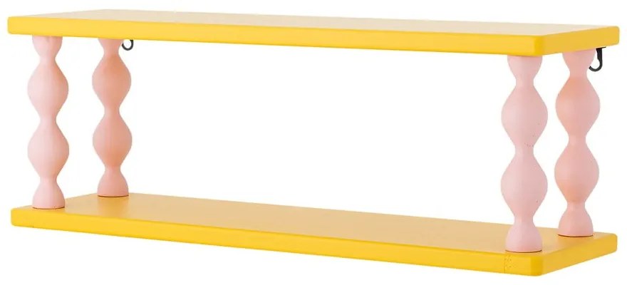 Raft de copii galben etajat 60 cm Bibiola – Bloomingville Mini