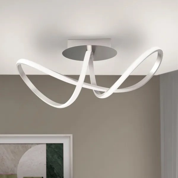 Lustră LED dimabilă aplicată Orion DL 7-694 CIRCUS LED/30W/230V crom mat