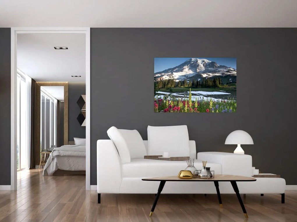 Tablou - Muntele Rainier (90x60 cm)