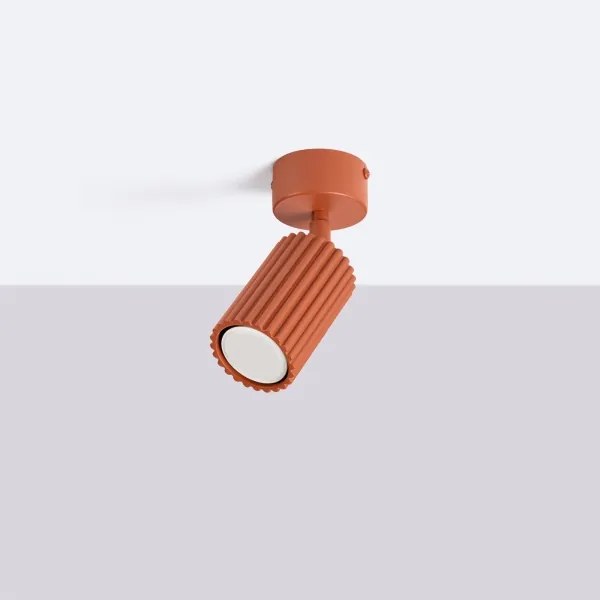 Sollux SL.1916 - Spot KARBON 1xGU10/10W/230V portocaliu