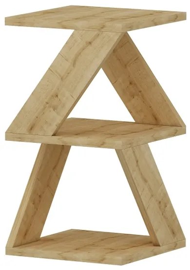 Măsuță laterală ALBENI 50x30 cm maro