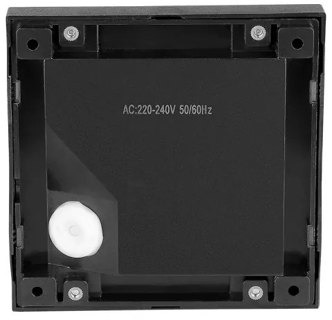 Corp de iluminat LED de exterior pentru scări LED/2W/230V IP65 3000K negru