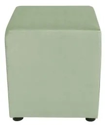 Taburet SIX, 40 x 40 cm, verde deschis