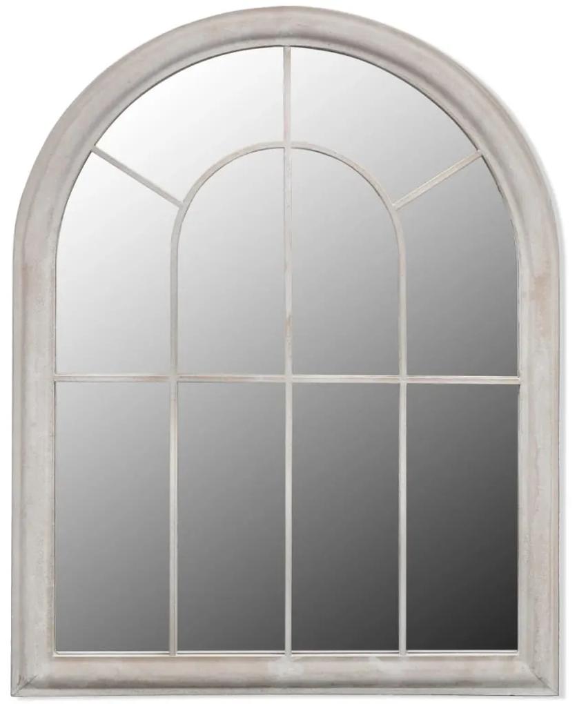 Oglinda de gradina arcada rustica 69x89 cm interior  exterior 89 x 69 cm