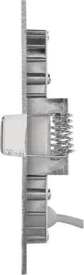 Corp de iluminat LED încastrat NEXXO, 7W, 230V, 3000/3500/4000K, argintiu, 12x12 cm