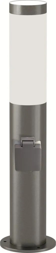 Brilagi - Lampă LED reglabilă de exterior cu priză ELIA 1xE27/6W/230V 2700-6500K IP44 50 cm crom