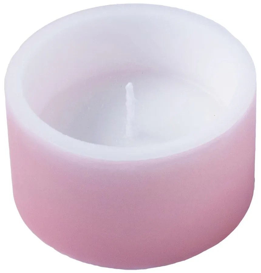 Lumânare adecvată pentru exterior Unipar Outdoor, durată ardere 17 h, roz
