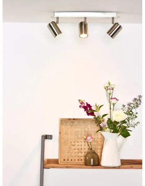 Spot LED Lucide 26957/15/12 LENNERT 3xGU10/5W/230V crom mat