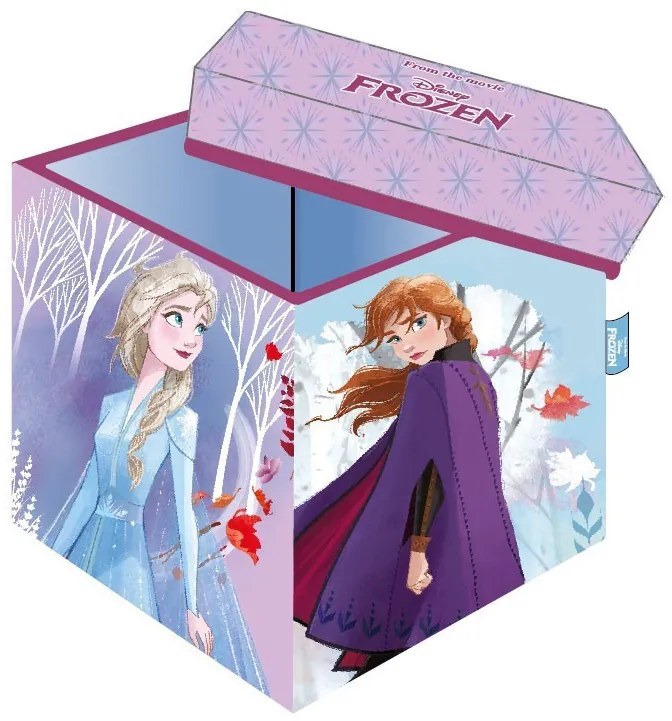 Disney Regatul de gheață depozitare jucării 30×30×30 cm