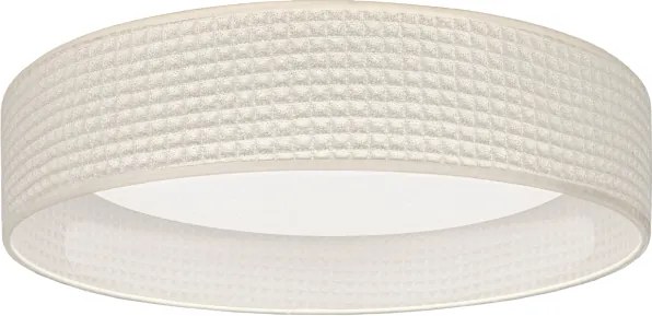 Brilagi-LED lampă LED dimabilă VEL. SM. ST. 36W/230V 3000-6000K, diam. 55 cm, cremă WT + telecomandă