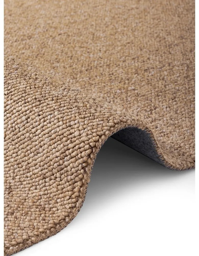 Covor maro deschis lavabil 200x290 cm Rocco Caramel – Elle Decoration