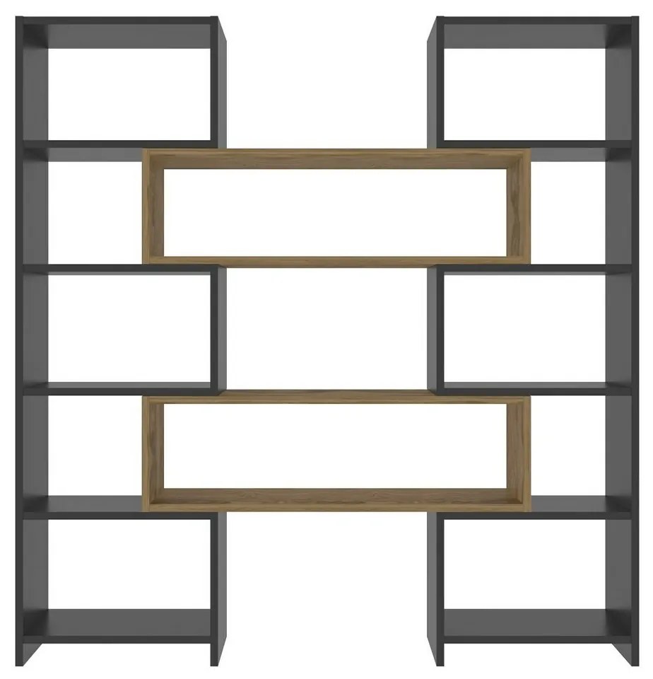 Bibliotecă Poyraz Black and Oak