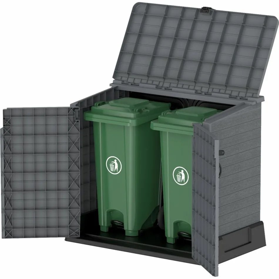 Duramax Cutie de depozitare pentru grădinăStoreAway gri, 850 l