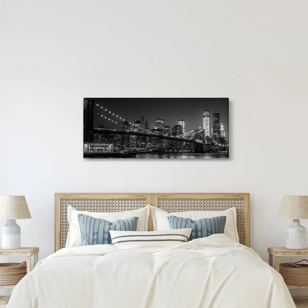 Tablou cu podul Brooklin în New York (120x50 cm)