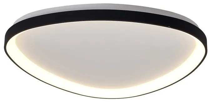 Plafoniera LED cu telecomanda NISEKO II Triangular Black 50W