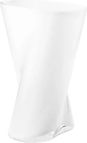 Vază de sticlă Lituus opal, mică - Georg Jensen