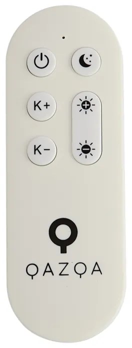 Plafonieră inteligentă neagră 35cm incl. LED și telecomandă - Flat Drum