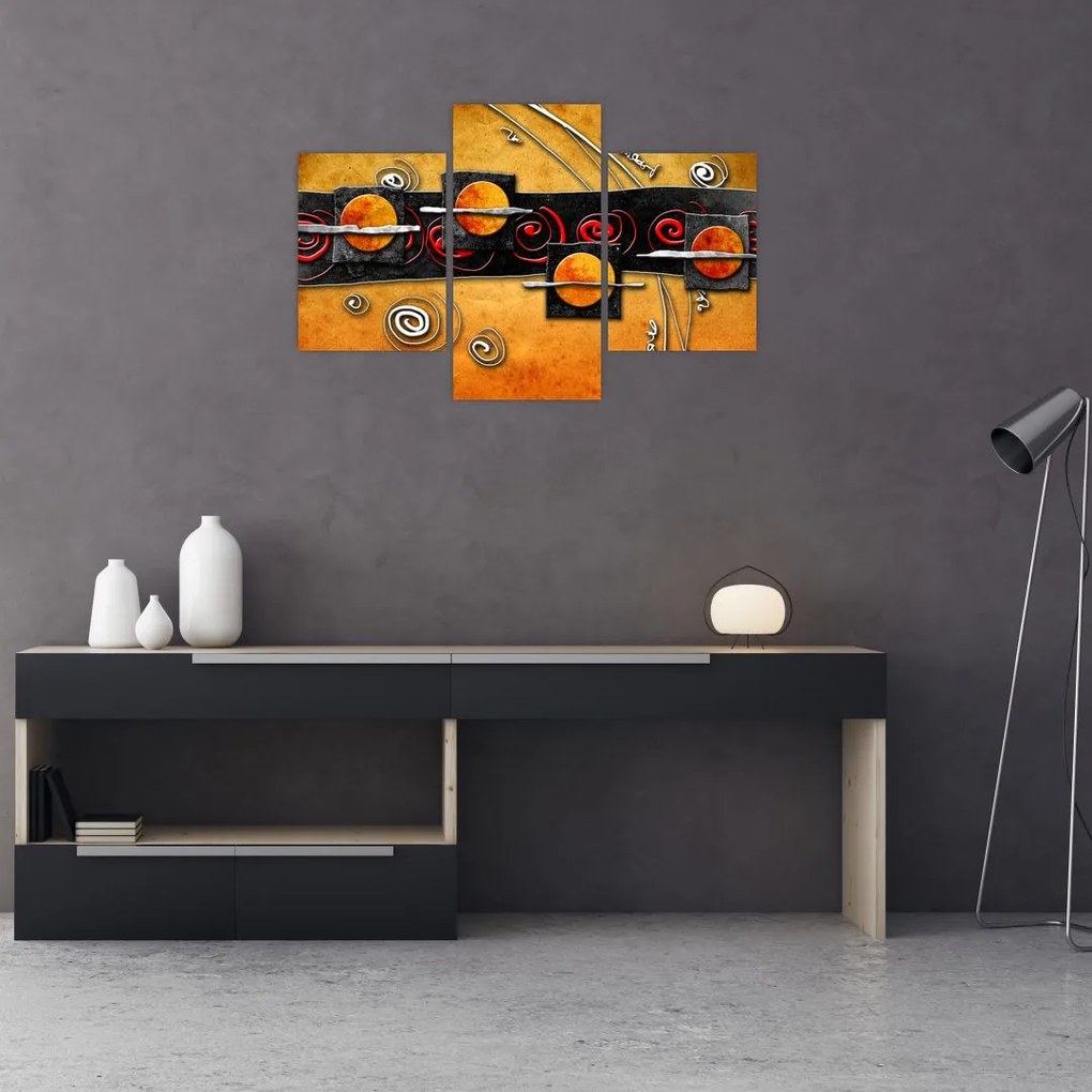 Tablou abstacției - Panete (90x60 cm)