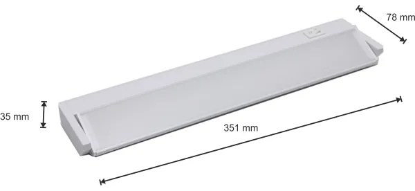 LED Lampă design minimalist LED/5W/230V alb