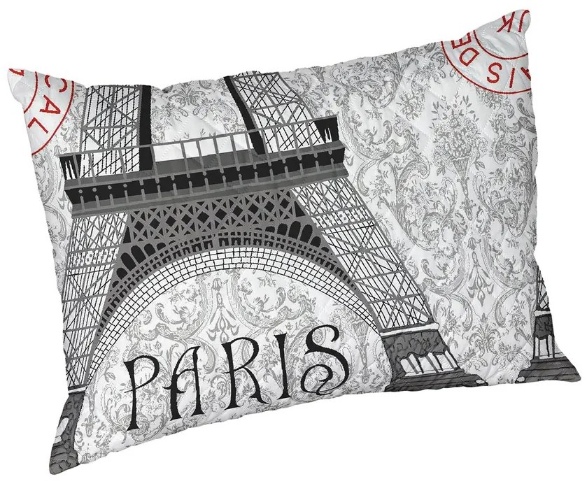 Set 4 perne Paris, microfibra matlasata Alcam, 50x70 cm