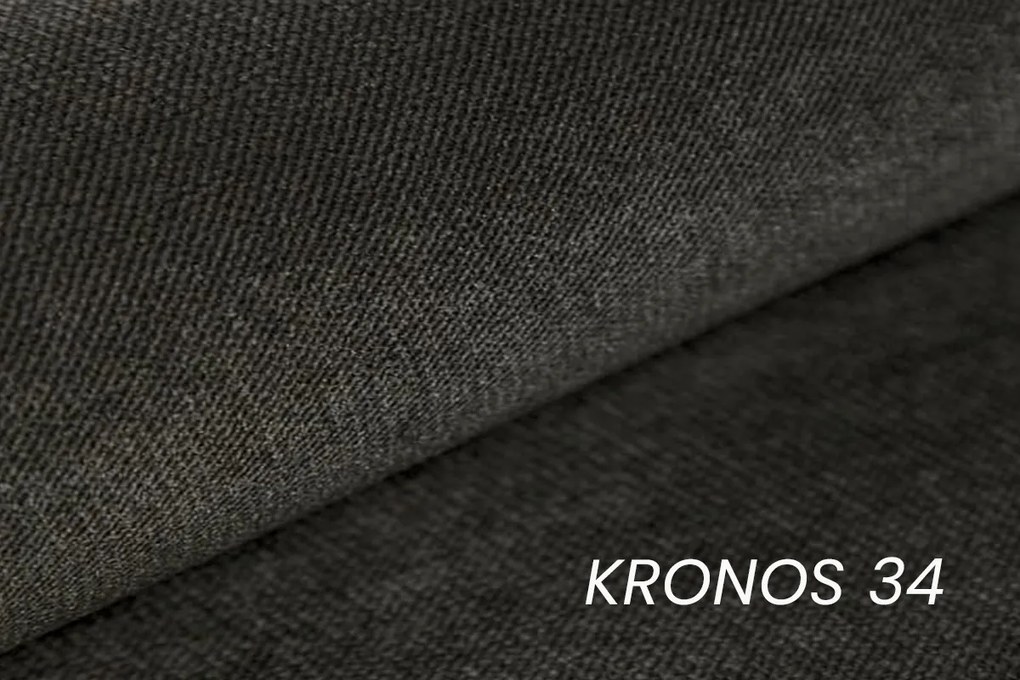 Canapea extensibilă Wars - catifea gri închis Kronos 34 / picioare wenge