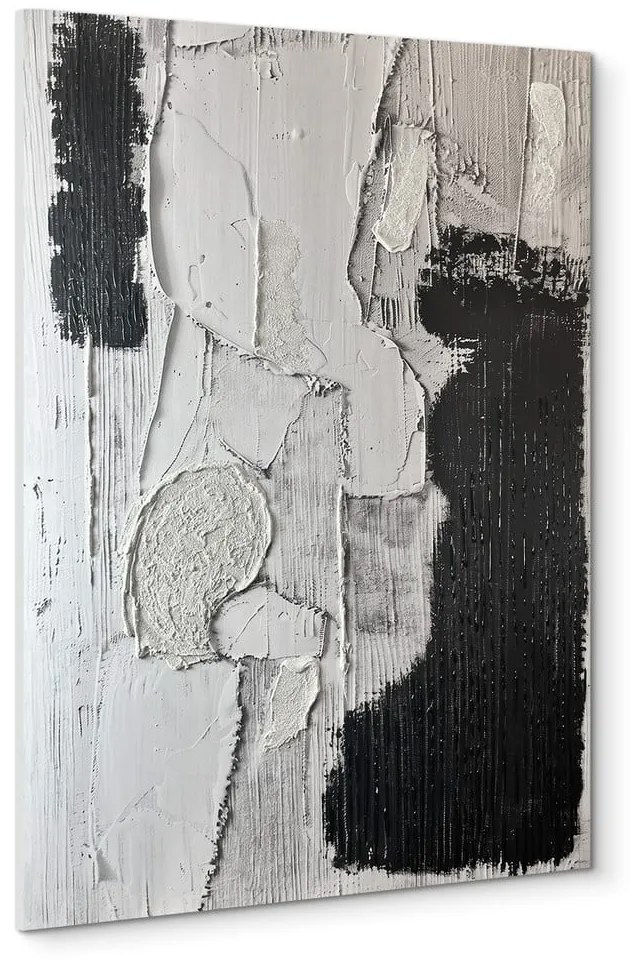 Tablou cu detalii pictate manual 70x100 cm Touch – Styler