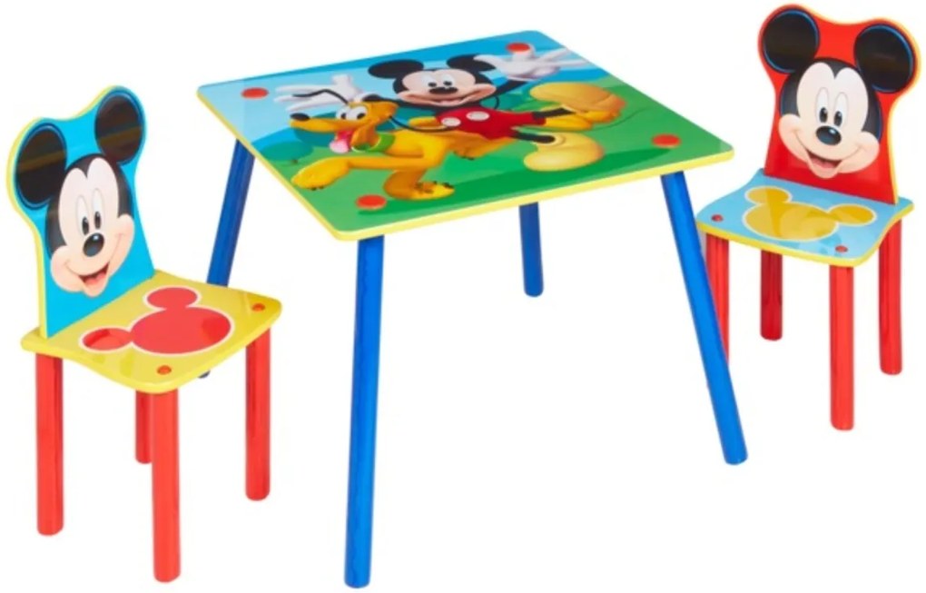 copilăresc masă cu scaune Mickey Mouse  pentru copii