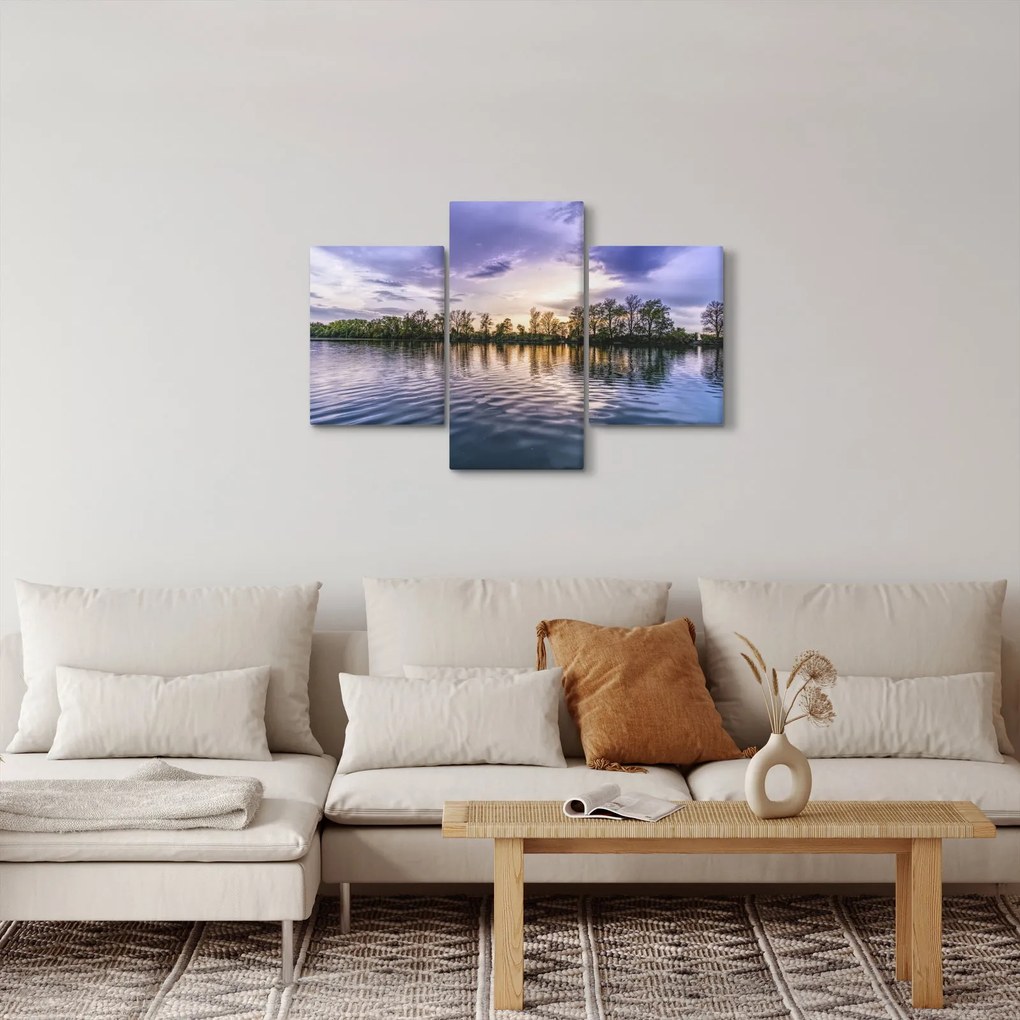 Tablou cu lac (90x60 cm)