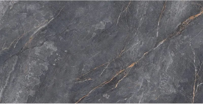 Mexen Walcey Charcoal probă gresie smălțuită rectif. G1, placă podea-perete, luciu - TL150-02-S