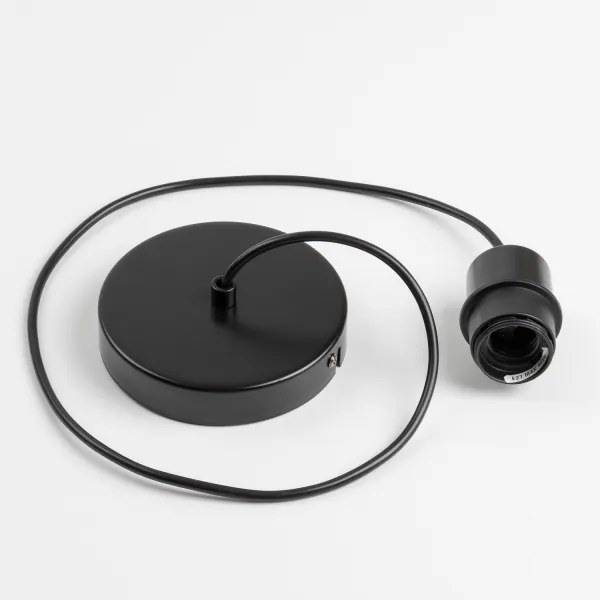 Brilagi - Lustră LED suspendată pe cablu CERIA 1xE27/40W/230V, Ø 50 cm, alb/bej