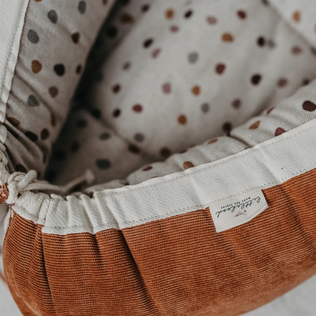 Babynest Brown Dots