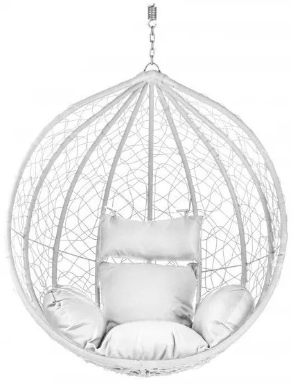 OFERTA Scaun suspendat alb KOKON fara suport Calitatea II